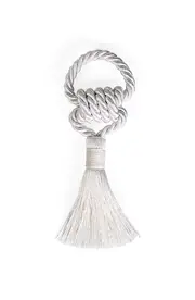 Jonathan Adler Tassel Napkin Ring Set in White at Nordstrom
