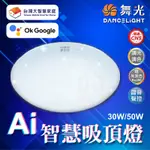 免運 附發票 舞光 AI智慧吸頂燈 50W 支援 OK GOOGLE 台灣大哥大智慧家庭 聲控 壁切 APP