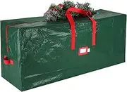 Christmas Storage Containers - Christmas Tree Storage Bag, Duaal Zippered Storage Containers | Upgrade Artificial Christmas Tree Bags Storage, Christmas Tree Box Smooth Zipper for Artificial Christmas