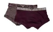 Men's boxer EMPORIO ARMANI trunks 2-piece pack elasticated bipack article 111210