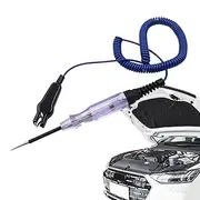 Test Light Automotive,Voltage Test Light 6-24V Circuit Tester | Electric Tool with Extended Spring Wire Probe Fuse Pen for Car