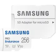Samsung 256GB Pro Endurance Micro SDXC Memory Card with Adaptor - 100MB/s