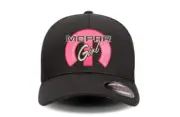 Classic Mopar Girl - Mopar M Logo - Mopar - Flexfit - Embroidered Cap - Size S/M