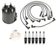 ACDelco Ignition Kit Distributor Rotor Cap Wire Spark Plugs for Astro Safari V6