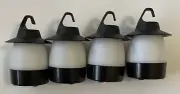 Smart Home, Mini Emergency Lantern Set of 4, 3.5 Inches Tall