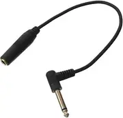 jojofuny Extension Cable Headphone Extension Cable: Quarter Male to Female Stereo Guitar Cord Ideal for Microphone and Instrument Use