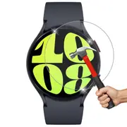 [2 Pack] Samsung Galaxy Watch6 (44 mm) Premium Tempered Glass Protector by MEZON – High Protection, Shock Absorption (Galaxy Watch6 44mm, 9H)