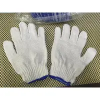 在飛比找蝦皮購物優惠-[便宜五金二](20兩厚--棉布手套)白色工作手套 保養棉布