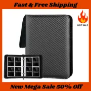 4-Pocket Trading Card Binder – 400 Slot Zip Album for TCG, Sports, MTG