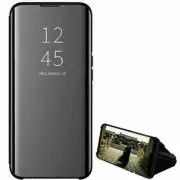 Samsung S21/S21+/S21FE/Ultra CLEAR VIEW FLIP MIRROR LUXURY STAND COVER CASE