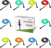 VIIBASE Pack PVC Jump Rope for Cardio Fitness - Versatile Adjustable Skipping Rope for Women Men Kids, Speed Jump Rope for Exercise,9 Feet