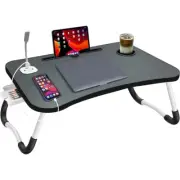 NNECN Laptop Desk Bed Table Tray Folding Breakfast Table Portable Lap Standing D