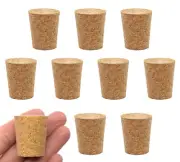 10PK Cork Stoppers, Size #11 - Tapered Shape - Eisco Labs