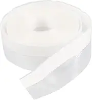TEHAUX 1 Roll Self Adhesive Window Seal Strip Caulking Tape for Doors Windows Transparent Weather Stripping Flexible and Easy to Cut for Sealing Gaps and Edges