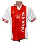 AJAX AMSTERDAM 1995/1996 HOME FOOTBALL SHIRT UMBRO YXL BOYS