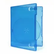 (2 Units) New PS4 Replacement Video Game Case (Blue) Blu-Ray