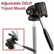 360 degree swivel Adjustable DSLR Camera Tripod Mount w/ Quick Release Plate US