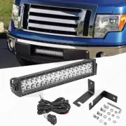 For Ford F150 SVT Raptor 2010-2014 , 96W 18" LED Light Bar Bumper Mounting Kit