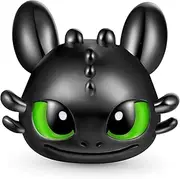 [GNOCE] How to Train Your Dragon Toothless Black Dragon Charm Pendant S925 Sterling Silver Charm Beads for Bracelet Necklace for Women Men Jewelry Gift