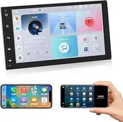 Roadanvi 9" Car Radio for Toyota Tacoma 2016-2019 Corolla 2017 2018 Sienna 2014 to 2016 Carplay Andorid Auto Car Stereo WiFi & 4G LTE Android 12 GPS Navigation 1280 * 720 QLED Touch Screen 4GB+64GB