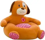 Animal Shape Plush Bean Bag Chair Sofa Cover (Cover Only) Suitable for Kids Sofa Furniture Sofa Seat Cover Armchair Baby Bean Bag Chair Cover Bear(Puppy)