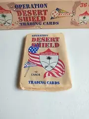 1991 Pacific Operation Desert Shield ONE Pack of 12 Trading Cards, Unopened NEW