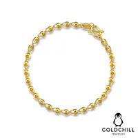 在飛比找momo購物網優惠-【GOLDCHILL JEWELRY】黃金手鍊 Charmy