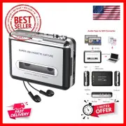 Cassette Player - Compact Tape Player Portable Recorder with Earphone-Convert...