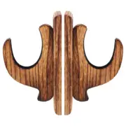 2Pcs Wall Mount Sword Rack Wooden Sword Display Holder Sword Storage Rack