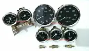Smiths Gauge Kit Temp+ Oil+ Fuel+ Amp+Oil Temp+Speedometer +Tacho Replica