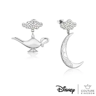 【Disney Jewellery】迪士尼 Couture Kingdom 阿拉丁神燈耳環(白金)