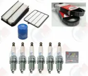 2002-2004 for Honda Odyssey Tune Up Kit Air-Oil-Cabin Filters-Plugs-Bando Belts (for: Honda)