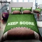 Keep Score Doona Duvet Cover King Double Queen Sport Bedding Set Home Decor Gift
