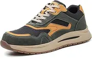 [JiuQing] Steel Toe Shoes Safety Shoes Men's Low Top Work Sneakers Lightweight Industrial Shoes