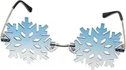 [GLSTOY] Glasses Ban Party Glare Blue Light Magnifying Fluted Drinking Ribbed Glassware Weird Rave Cat Eye Holder LED Light up Vintage Cool Funny Rimless Colorful Plastic