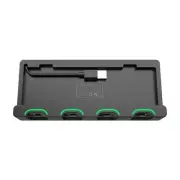 Short Circuits Protective Gaming Controller Dock Station Support with LED Lights