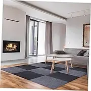 TOGEVAL 30pcs Non-Slip Floor to Wall Carpet Squares Self Adhesive Carpet Outdoor Carpet Tiles Carpet Squares Interlocking Carpet Tiles Carpet & Carpet Tiles Rugs Polyester