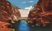 VTG NV/AZ Hoover Dam Arial View Bear Creek Falls; Million Dollar Highway;