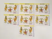 Lot of 7 Kraft Macaroni & Cheese Cheesasaurus Rex Temporary Tattoos 1990s VTG