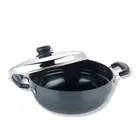 Vinod Hard Anodised Multi Kadai 26cm Idli/Dhokla/Momos/Patra Steamer Plates