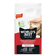 WORLDS BEST Clumping Cat Litter Lavender 6.8kg Multiple Cat Unscented Dust Free