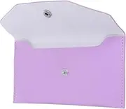 [SEWACC] Reusable Budget Envelope Wallet for Women Stylish PU Money Holder for Checks Receipts Coins Compact Design for Weddings Birthdays and Everyday Use