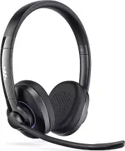 Bluetooth Headset Wireless Headset with Noise Cancelling Microphone Mic Mute Ear
