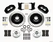 Wilwood Narrow Superlite 6R Front Hub & 1PC Rtr Kit 12.88in Dril Fits 67-69 Cama