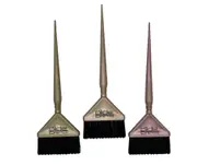 Glide Golden Trio Tapered Metallic Tint Brush Collection