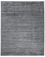 Solo Rugs Sanam Contemporary Striped Hand-Loomed Wool-Blend Area Rug