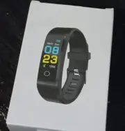Smart Bracelet Black Tracker Heart Rate Calories Tested Activity Health Watch