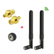2x Omni 4G SMA External Antenna & TS9 For Huawei B593 B315 B525 E5186 LTE Router