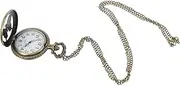 [GAROZATION] Vintage Numerals Quartz Pocket Watch Strap Chain Pendant Watches For Men