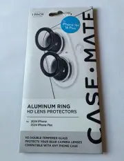 NEW Case-Mate Elite RING Aluminum Lens Protector for Apple iPhone 16/ 16 Plus